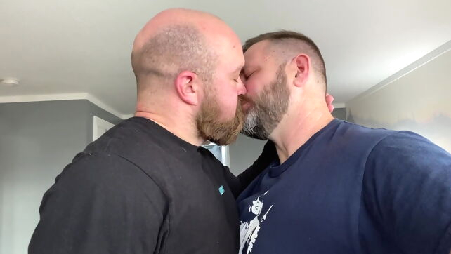 Gay Xnxx - Two Hairy Dads get Naked Together hd videos