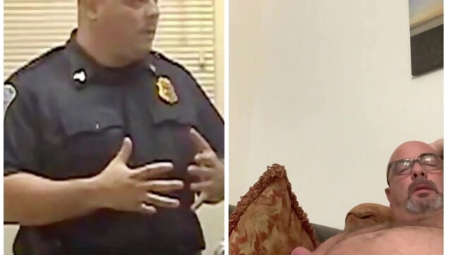 Gay Xnxx - Fat Small Dicked Police Faggot Jerking Off hd videos